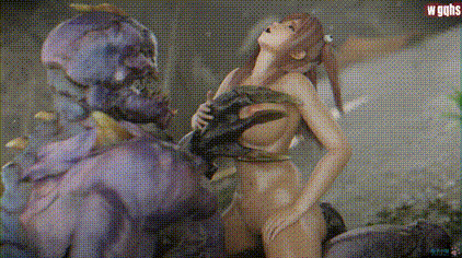 SAMUS-and-HONOKA-monster-in-the-cave-of-the-deep-7.gif